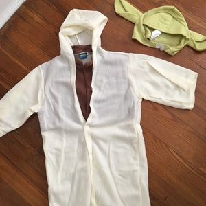 Toddler Yoda Starwars costume fits 2T-3T